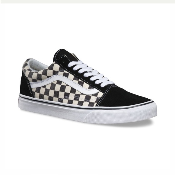 gingham old skool vans